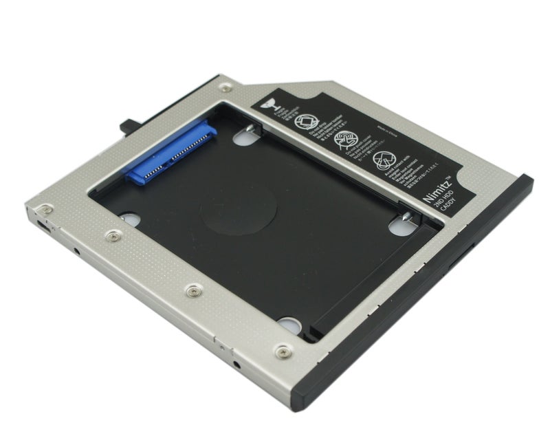 Nimitz 2nd HDD SSD Hard Drive Caddy for Lenovo Thinkpad T400 T400s T410 T410s T420s T430s T500 W500 - Image 1
